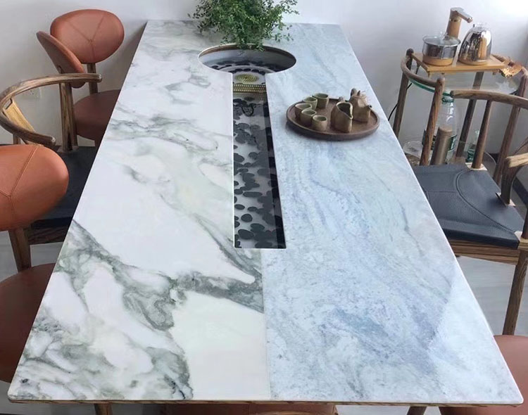 15i tynd marmor bordplade