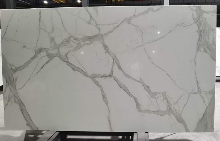 1i ແກ້ວ calacatta marble