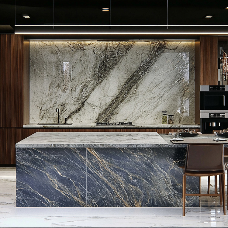 21i Eagle blue quartzite