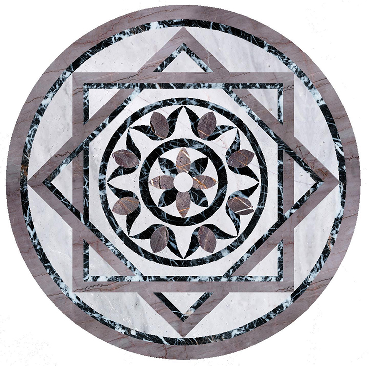 23i medallion marble