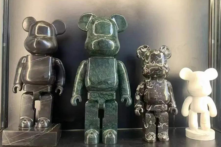 24i marble-bearbrick