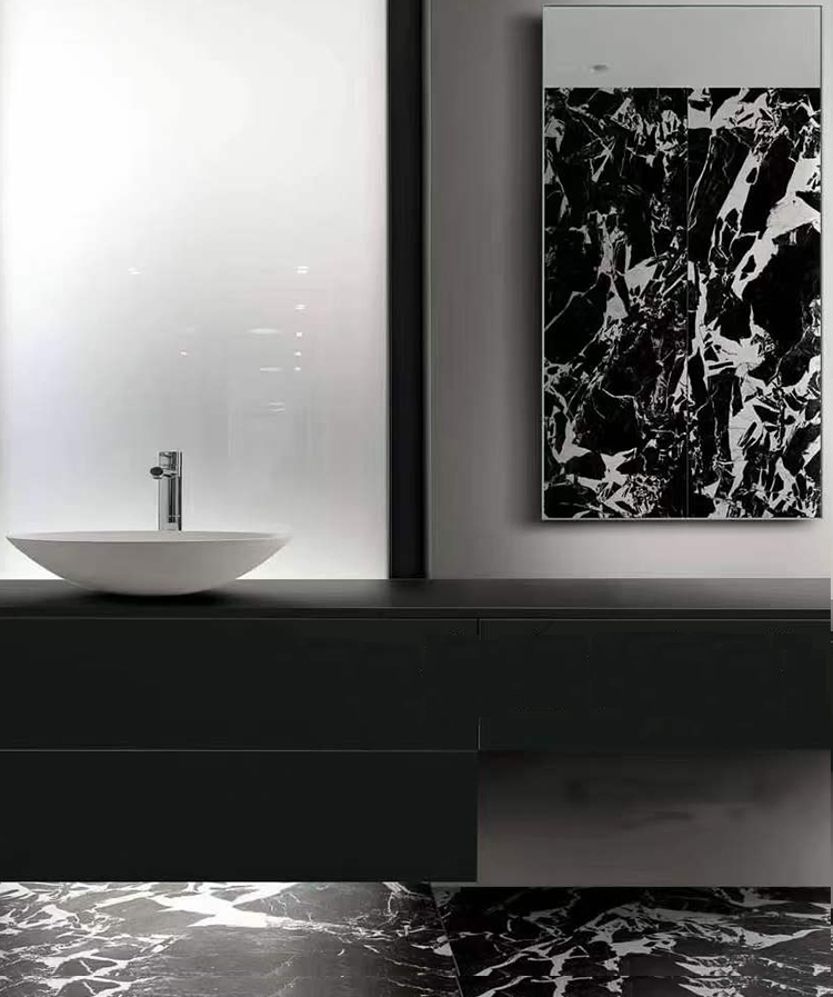 2i sort-marmor-badeværelse