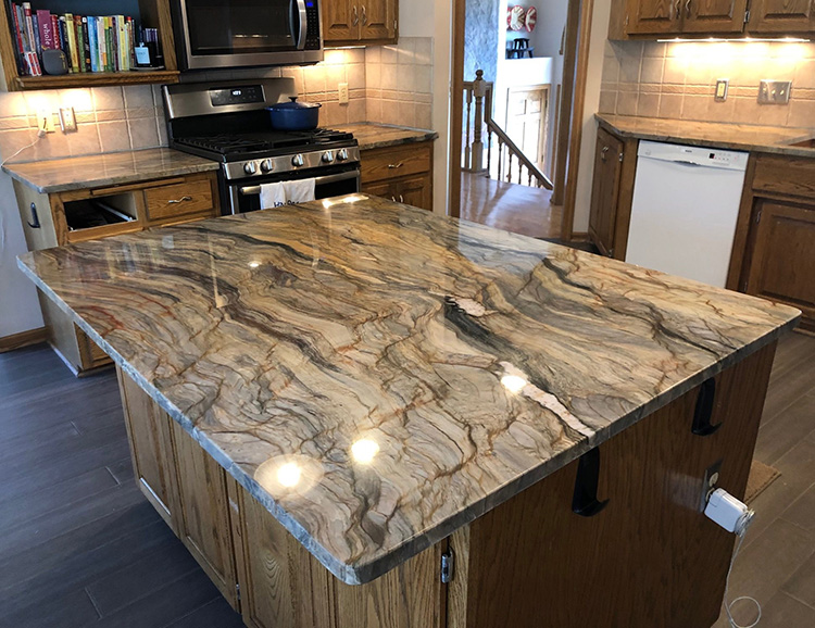 2i quartzite countertop