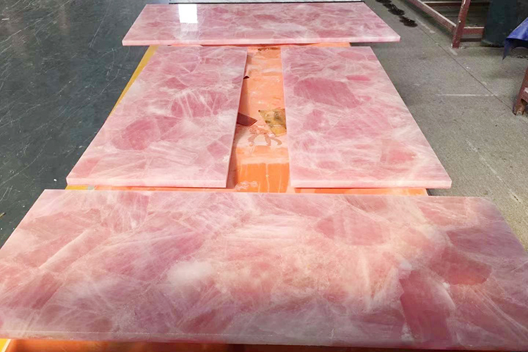 2i tile di quartz rosa