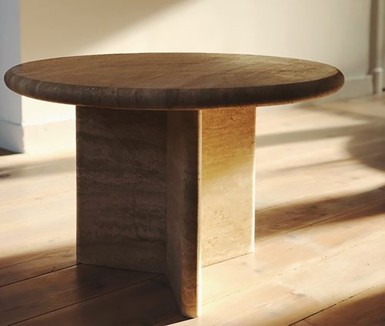 mesa de travertino 2i