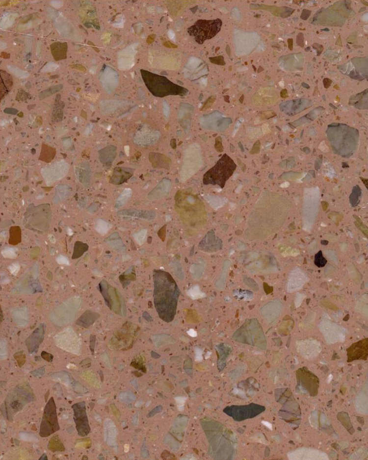 Piastrella Terrazzo rosa 32i