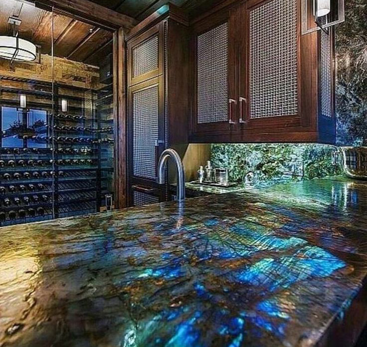 3I Labradorite countertops