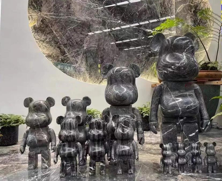 3i කළු කිරිගරුඬ-bearbrick