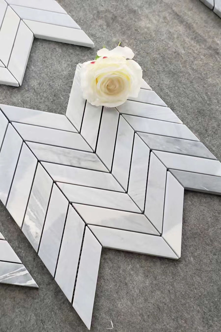 3i chevron mosaic tile