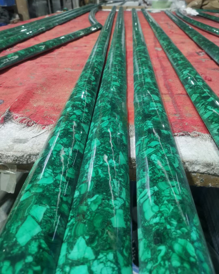 3i malachite-handrail