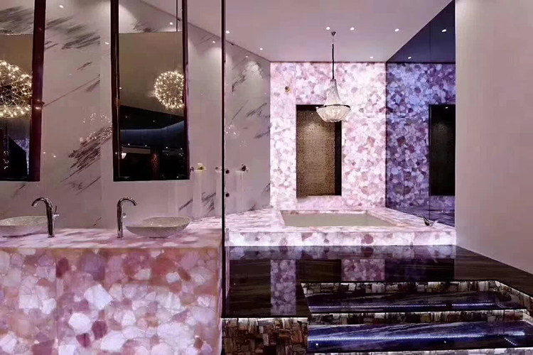 3i pink quartz countertop