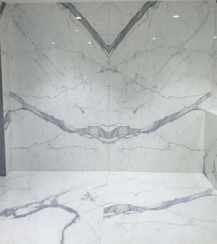 3i statuario marble wall