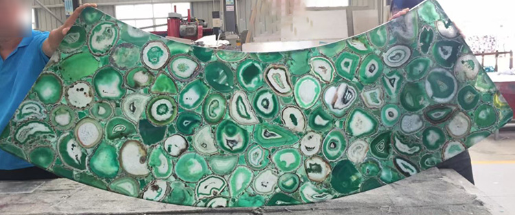4i Grön-agat-marmor