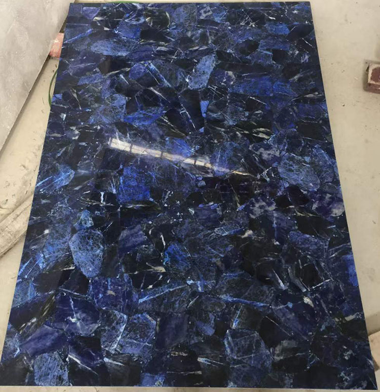 4i blue agate marble