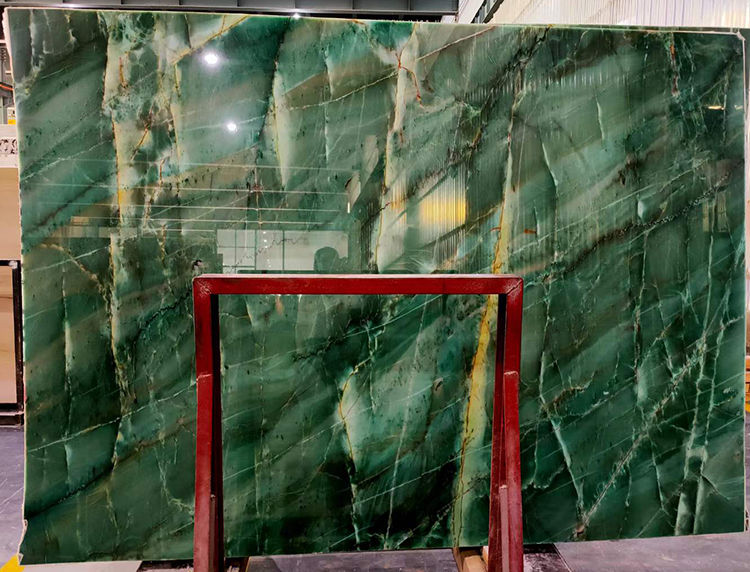 4i ntsuab quartzite slab