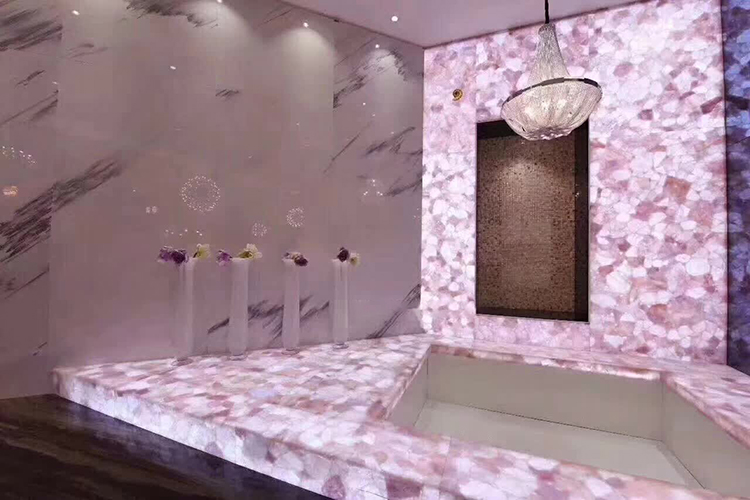 4i pink quartz countertop