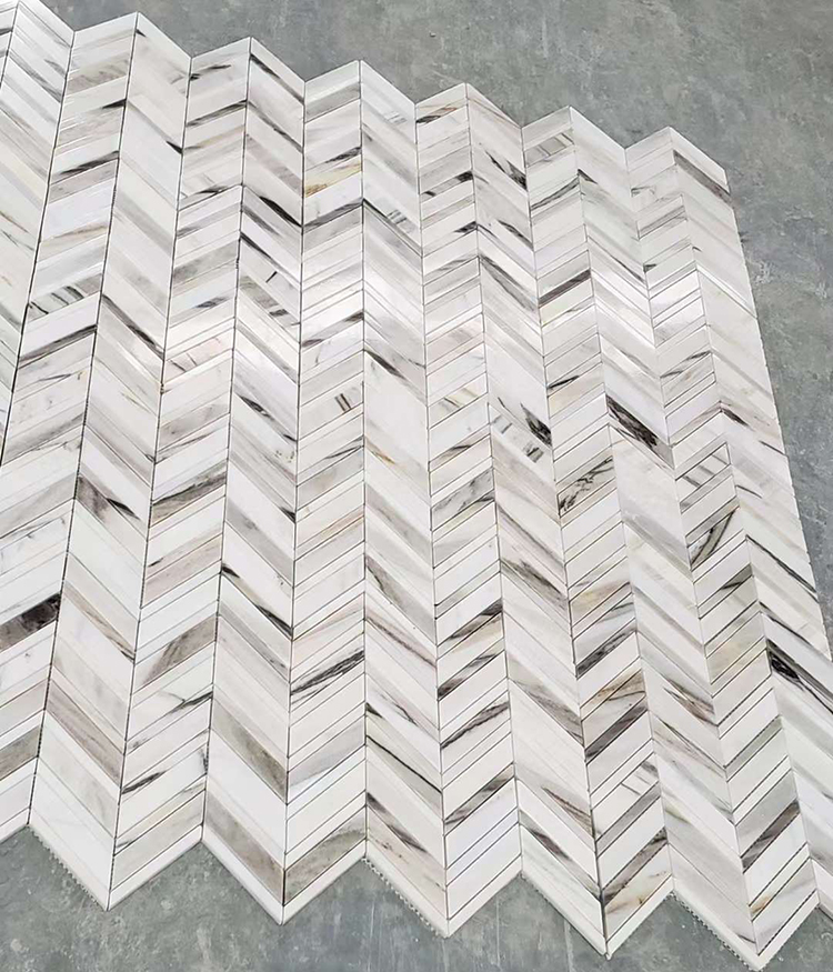 5I mosaïque à chevrons