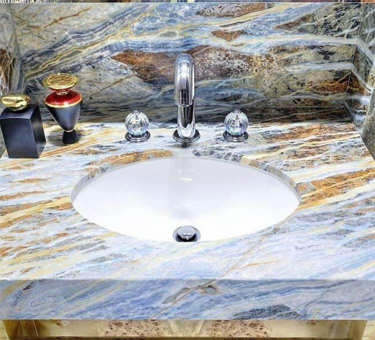 5i blue jeans marble