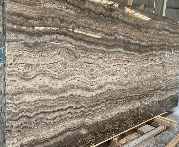 6I travertine vein cut