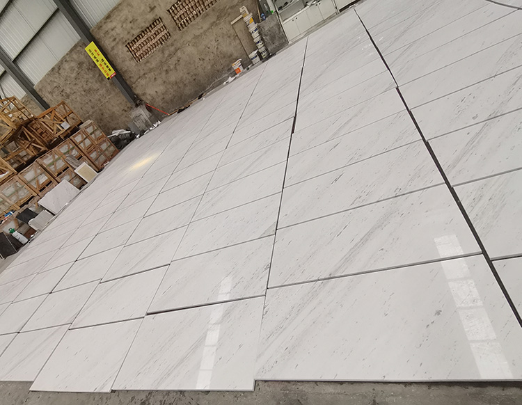 6i carrara dawb marble