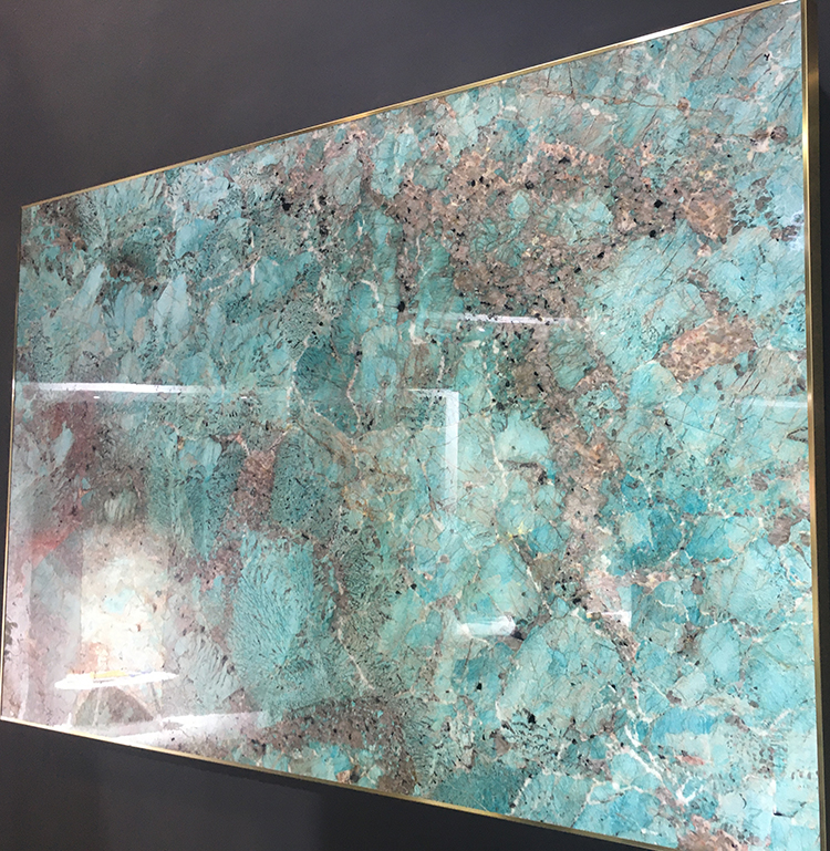 8i amazonite quartzite