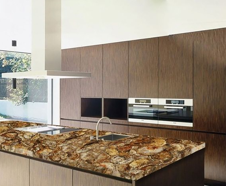 9I petrified wood countertop