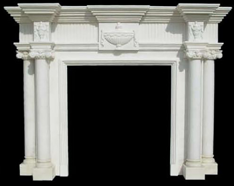 A13i white-marble-fireplace