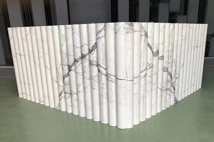 curved thin marble 48