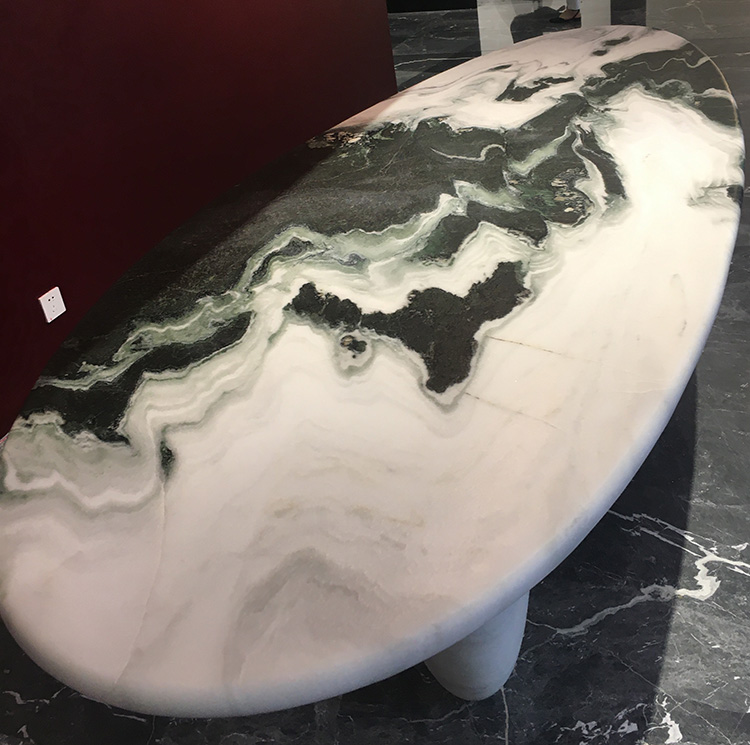 15i panda white marble