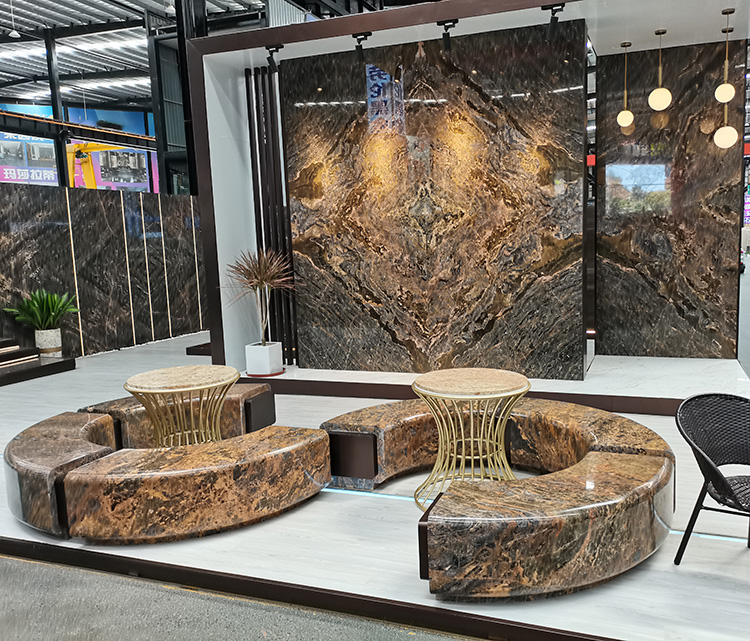 5i lucca gold marble