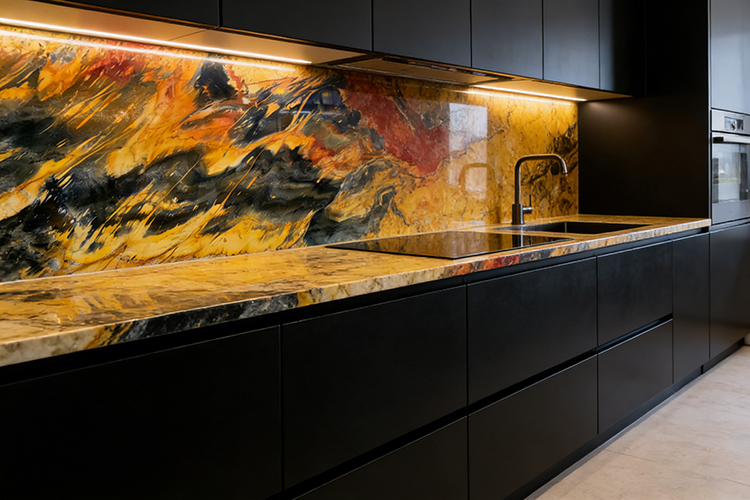 11i Jacaranda quartzite worktop