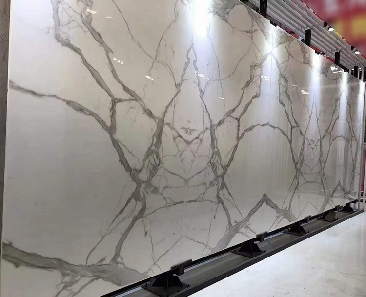 11i glass calacatta marble