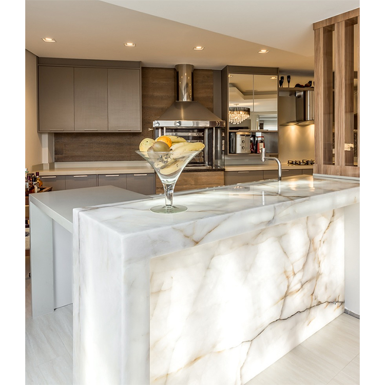 11m white onyx countertop