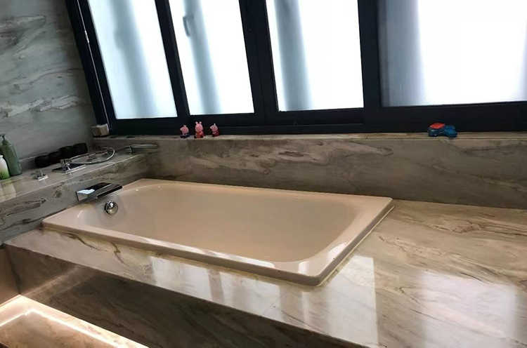 12i blue tiffany marble vanity top
