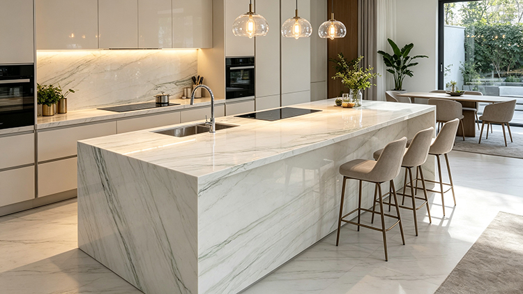 12i mont blanc quartzite countertops
