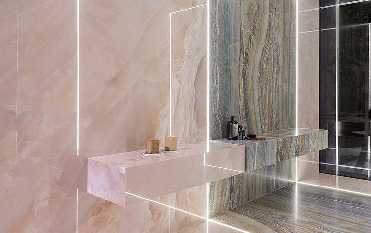 12i pink onyx bathroom