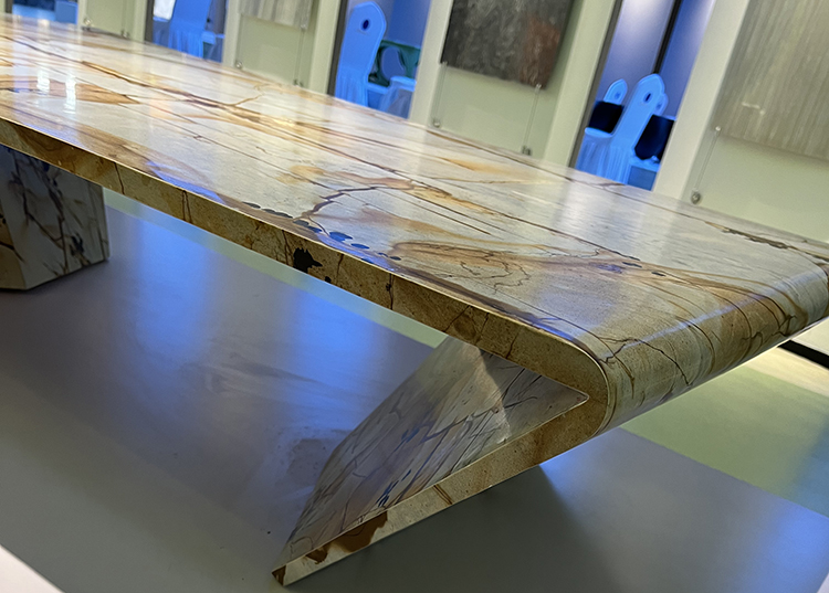 12i thin marble table