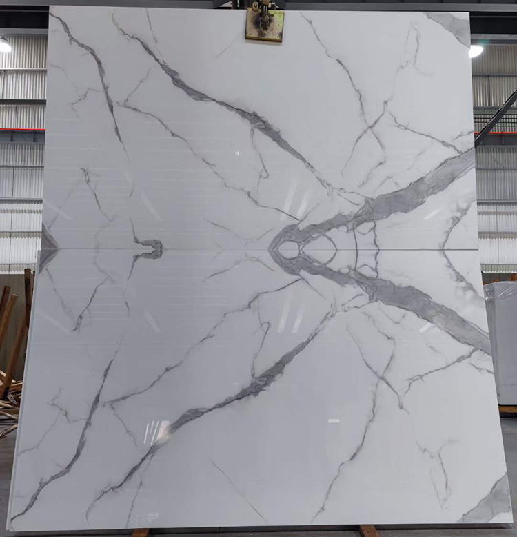15i glass calacatta marble