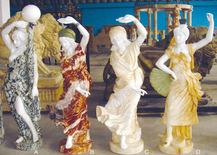 15i marble sculptures
