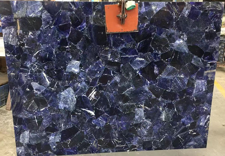 1i blue agate marble