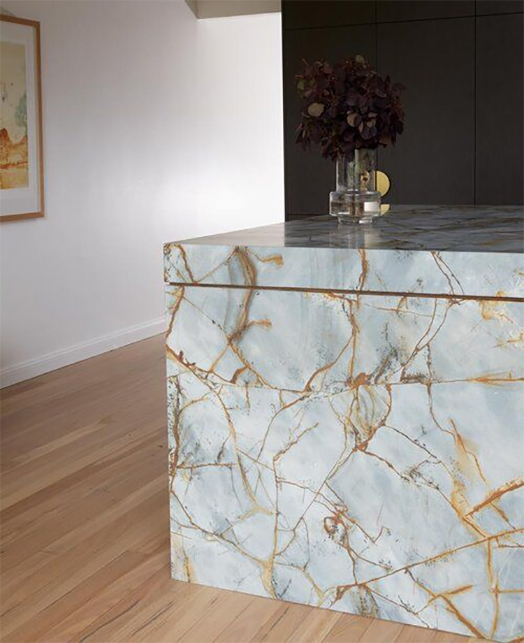 1i blue roma quartzite