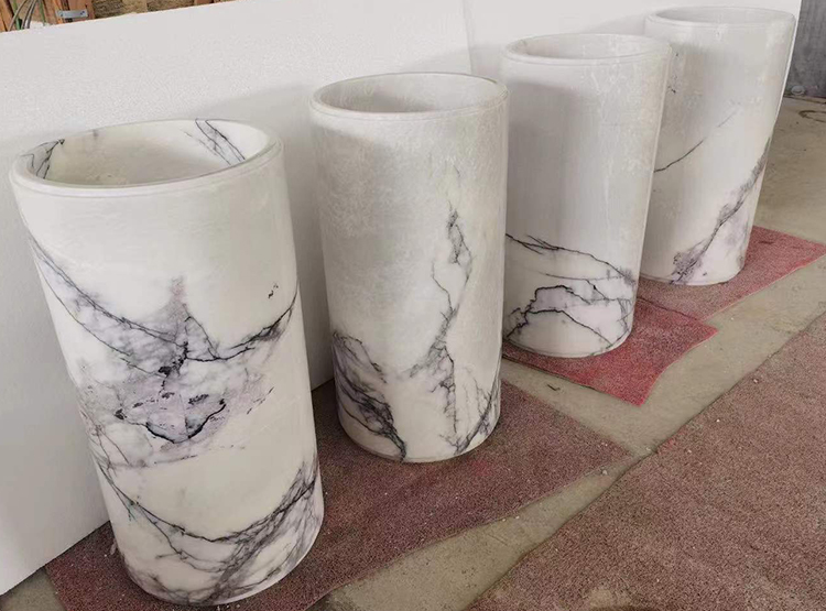 1i marble freestanding wash basin