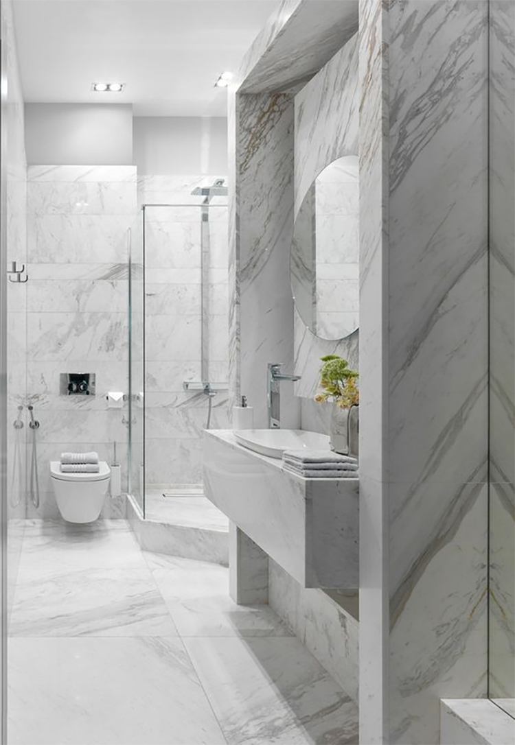 1i volakas marble bathroom