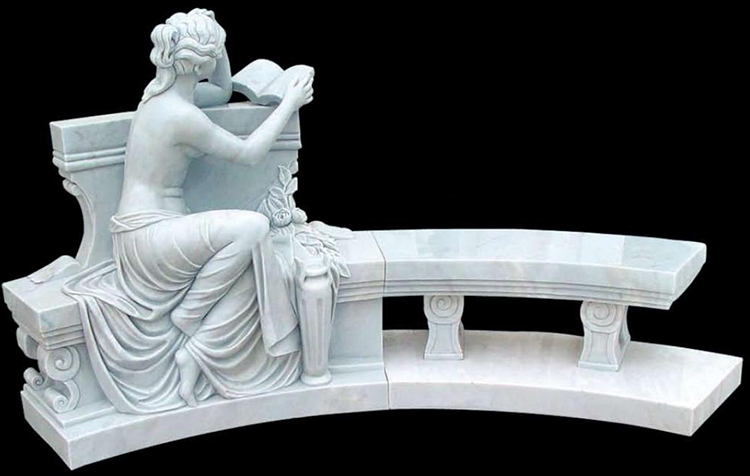 26i white marble carving