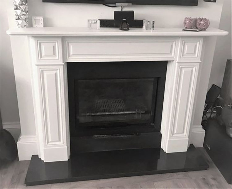 4i crystal white marble