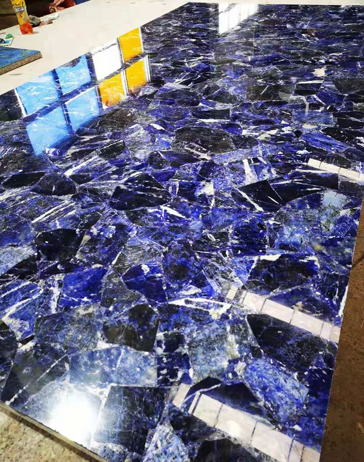 2i blue agate marble