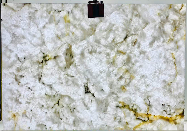 2i cristallo white quartzite