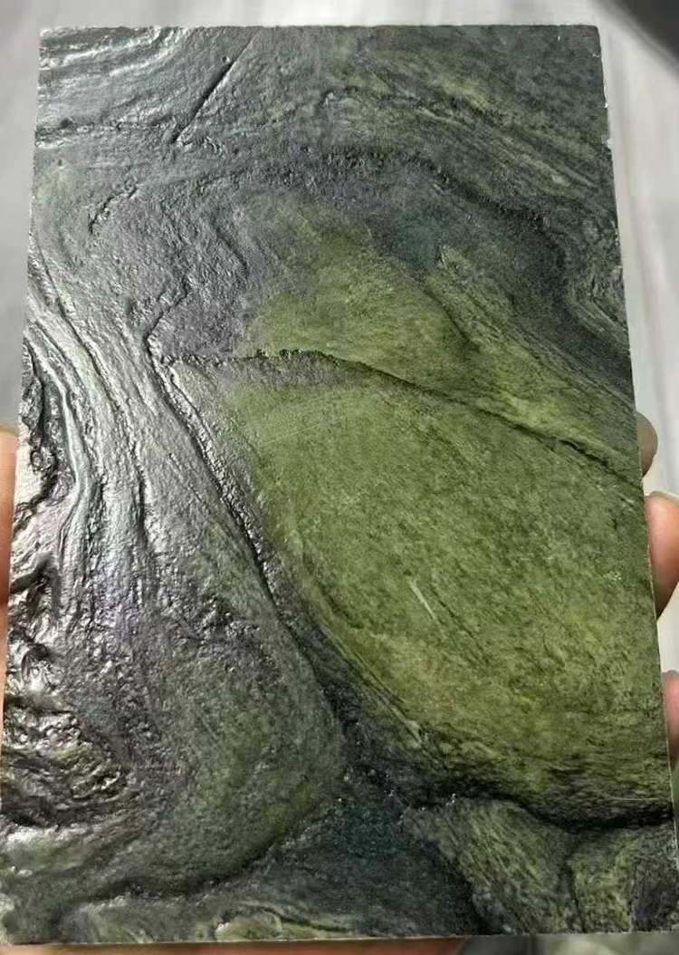2i picasso-green-granite lethered