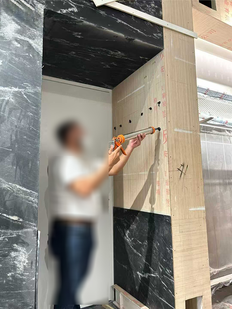 2i super thin marble install