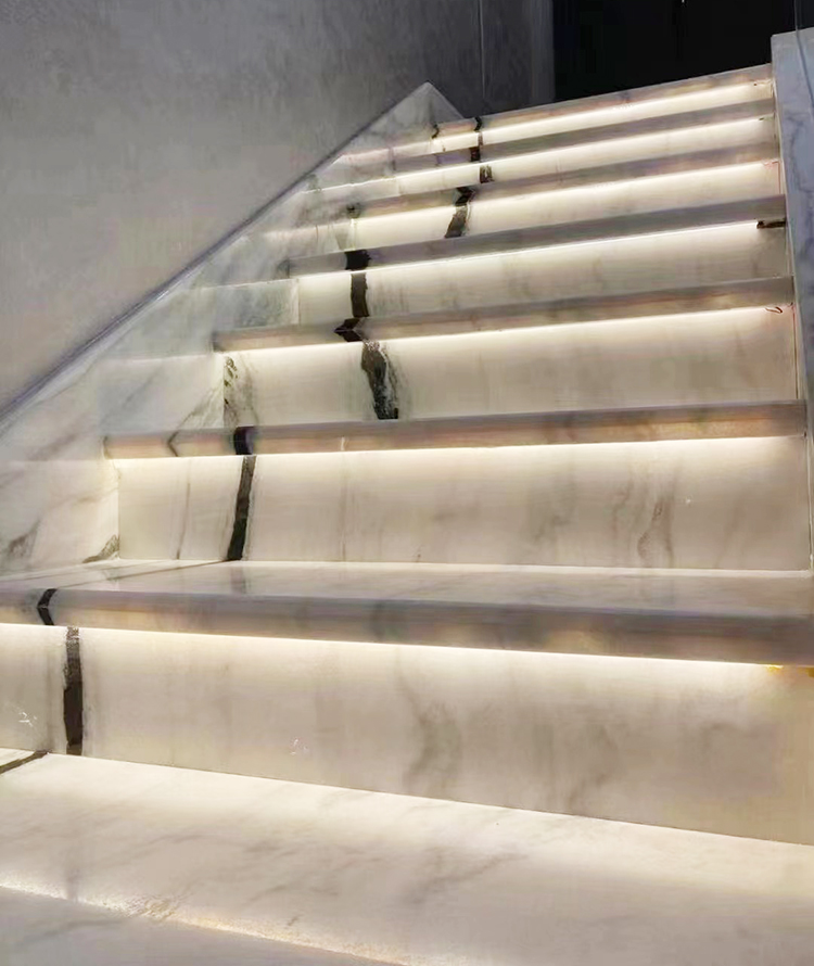 31Ai panda marble stairs